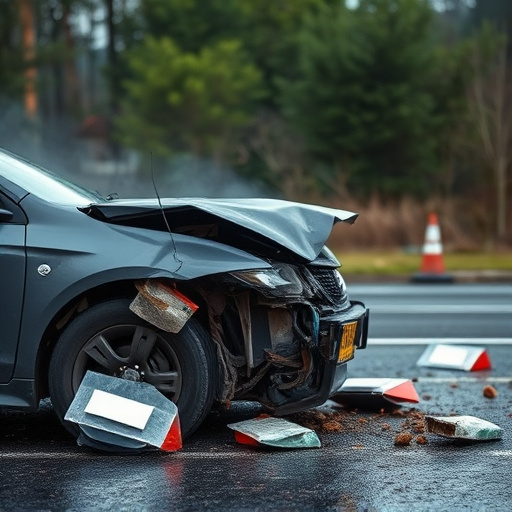 car crash damage