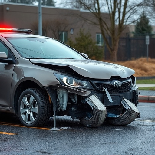 car crash damage