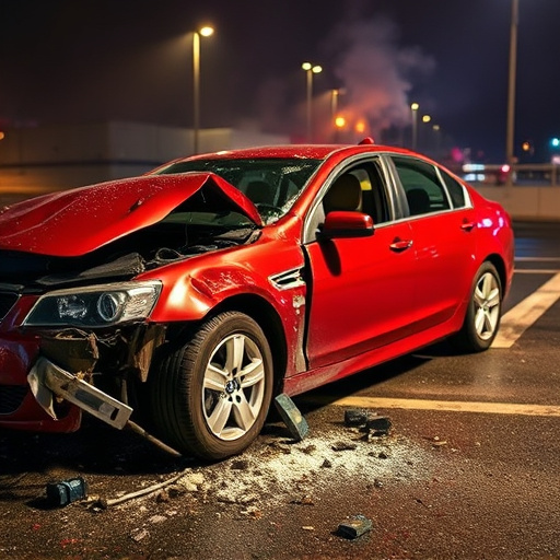 car crash damage