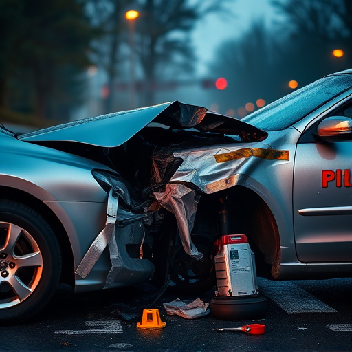 car crash damage