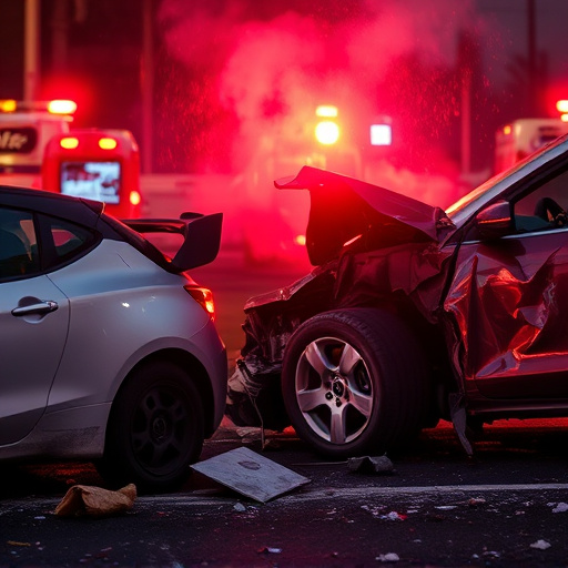 car crash damage