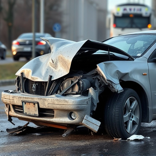 car crash damage