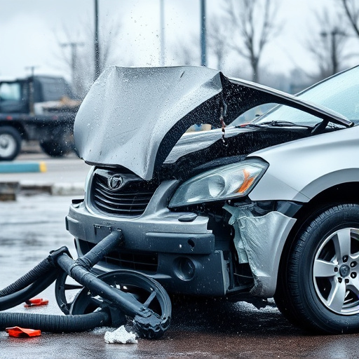 car crash damage