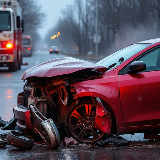 car crash damage
