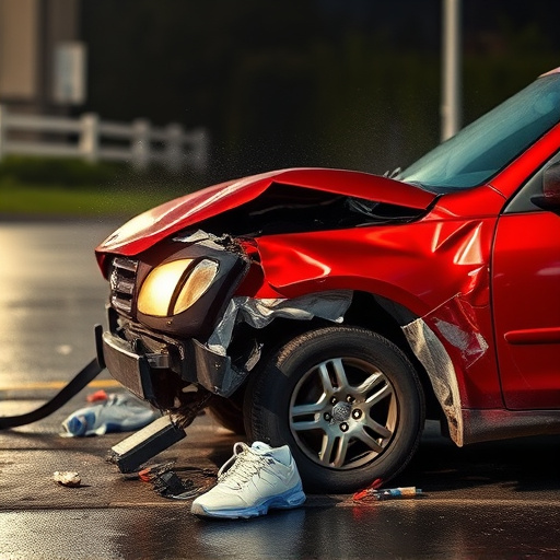 car crash damage