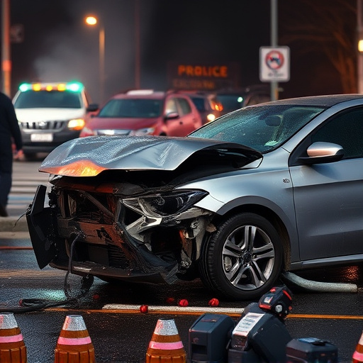 car crash damage