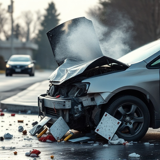 car crash damage