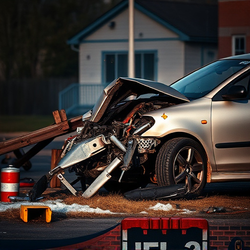 car crash damage