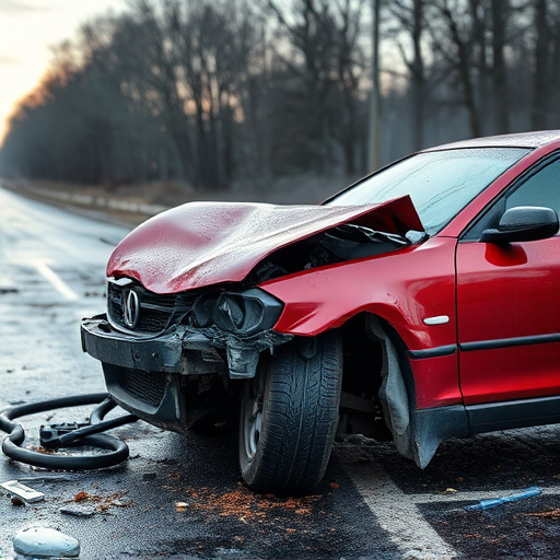 car crash damage