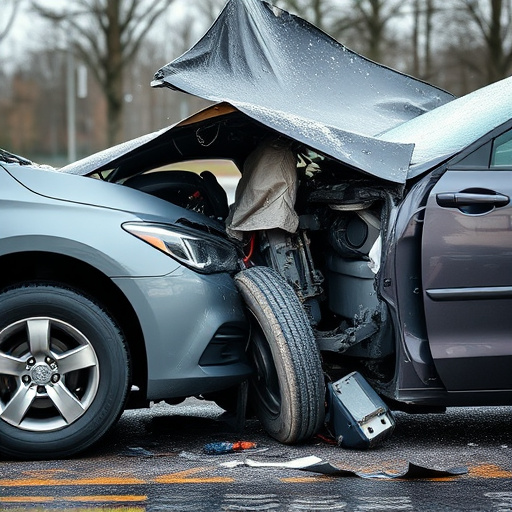 car crash damage