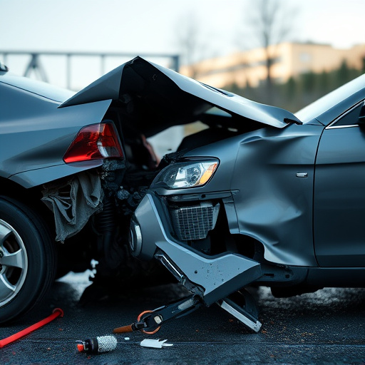 car crash damage