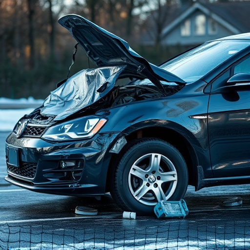 car crash damage