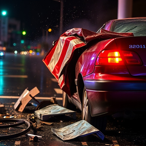 car crash damage