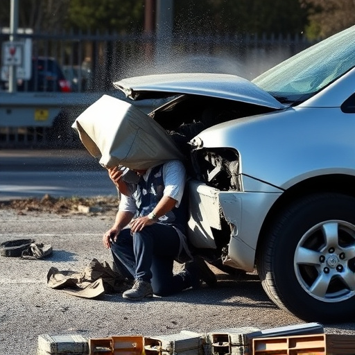 car crash damage