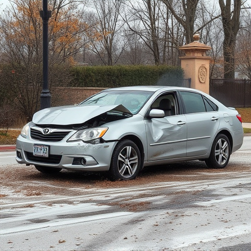 car crash damage
