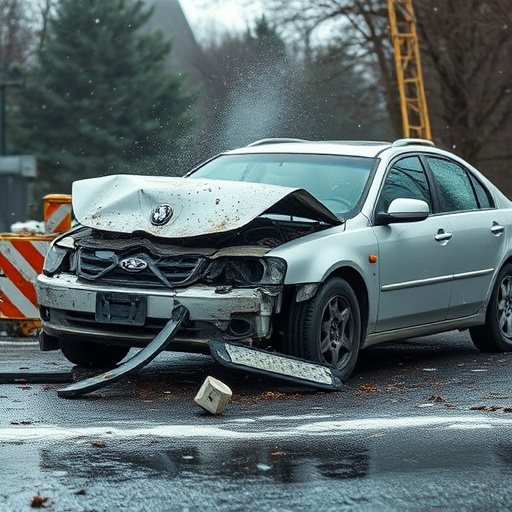 car crash damage
