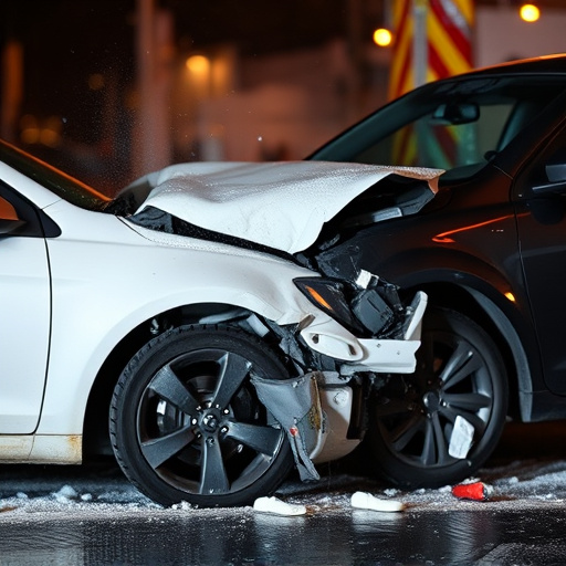 car crash damage