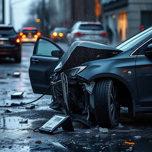 car crash damage