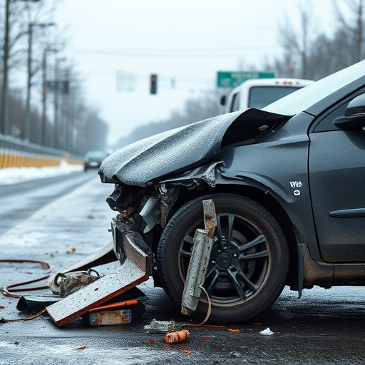 car crash damage