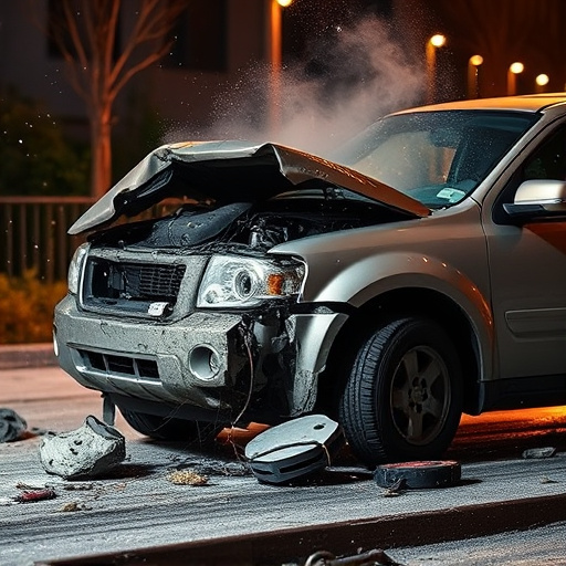 car crash damage
