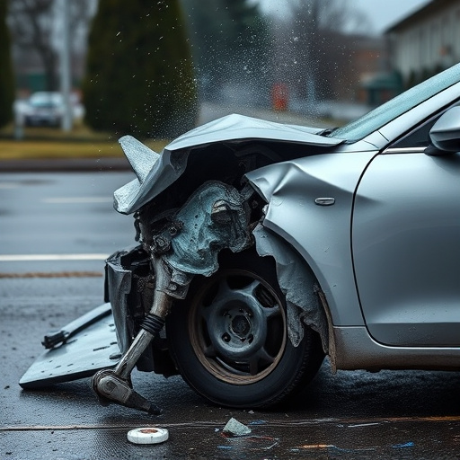 car crash damage