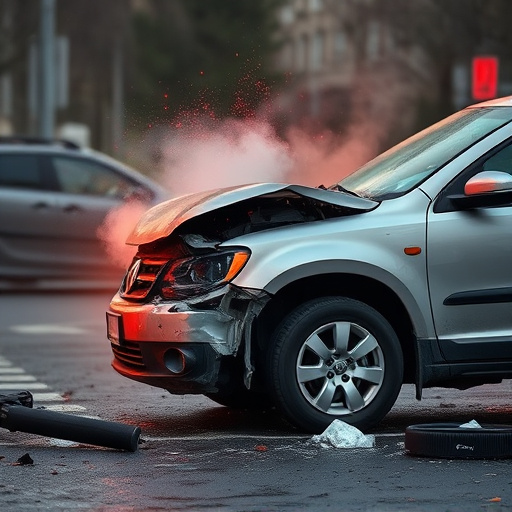 car crash damage