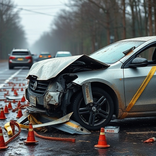 car crash damage
