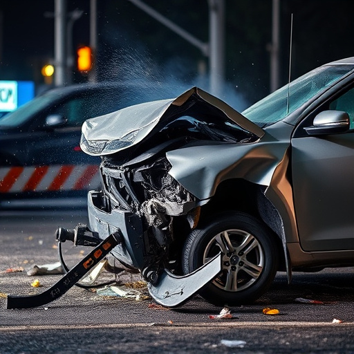 car crash damage