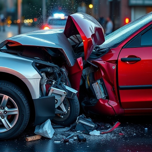 car crash damage