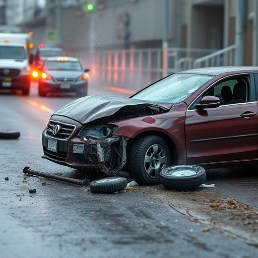 car crash damage