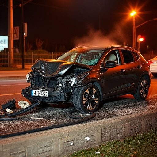 car crash damage