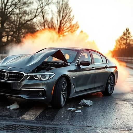 car crash damage