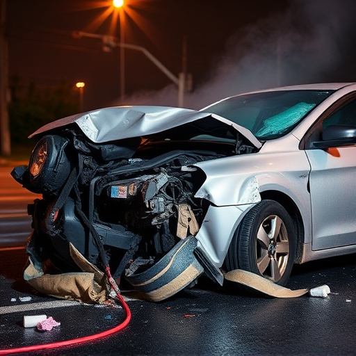 car crash damage