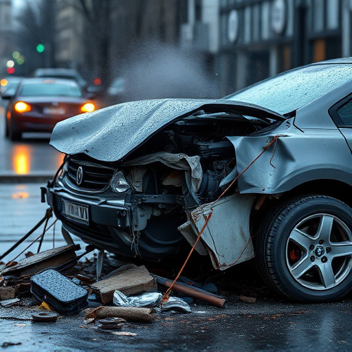 car crash damage