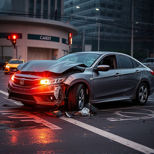 car crash damage