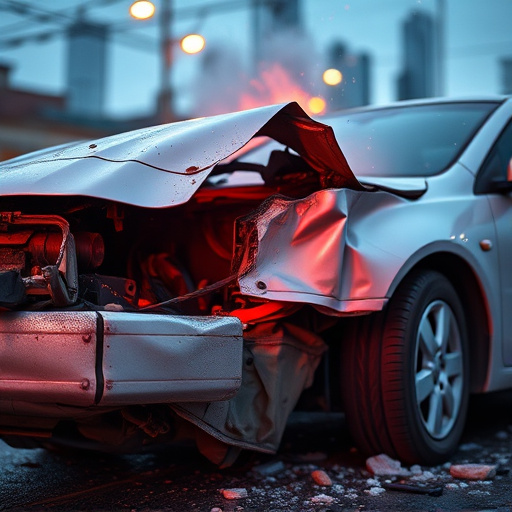 car crash damage