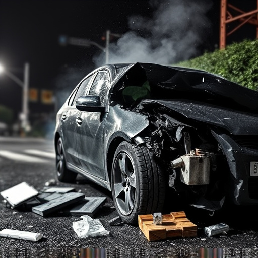 car crash damage