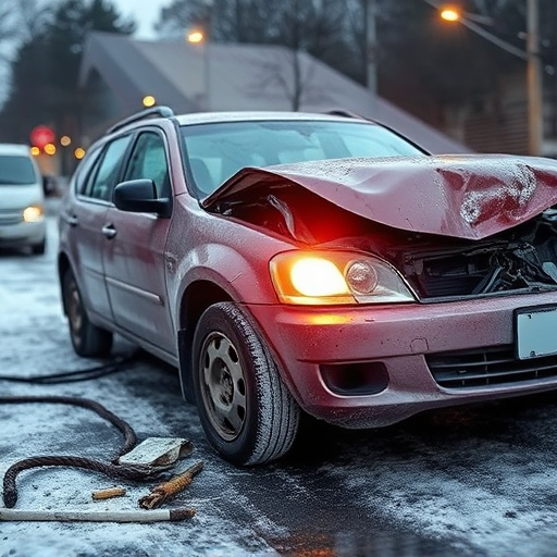 car crash damage