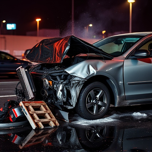 car crash damage