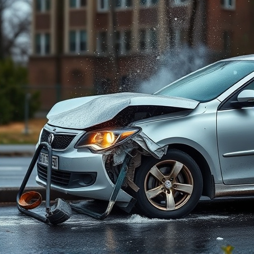 car crash damage