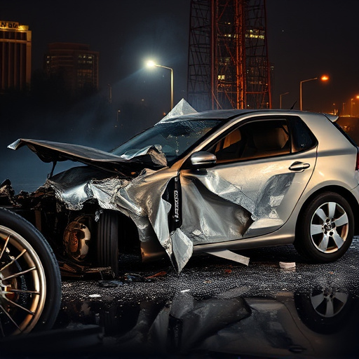 car crash damage