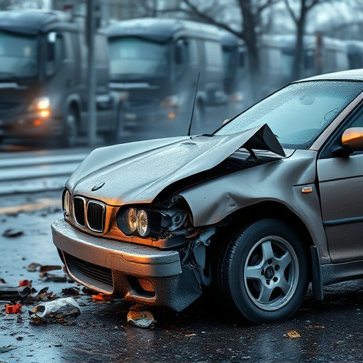 car crash damage