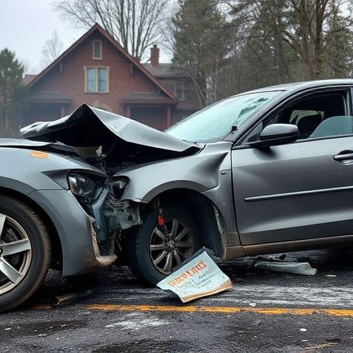 car crash damage