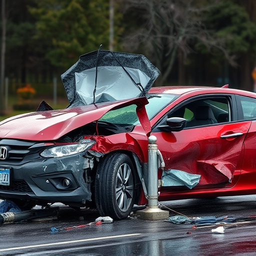 car crash damage