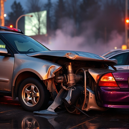 car crash damage