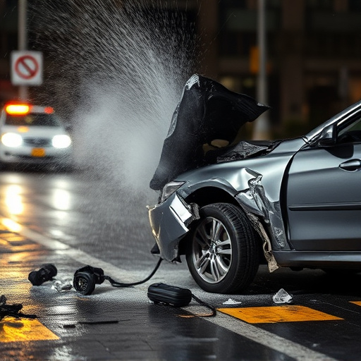 car crash damage