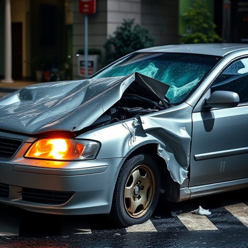 car crash damage