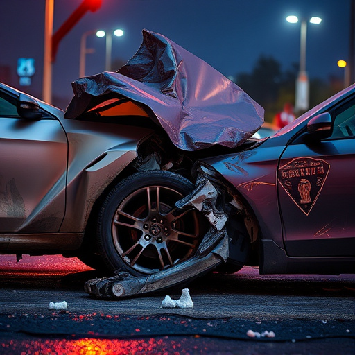 car crash damage