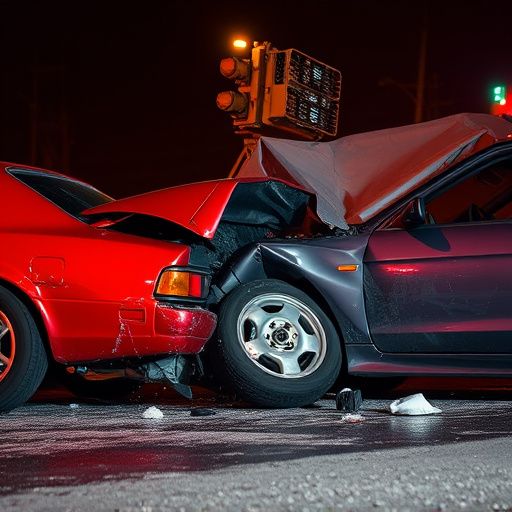 car crash damage