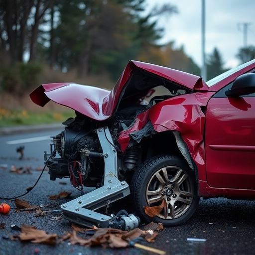 car crash damage
